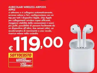 Bennet Auricolari wireless airpods apple offerta