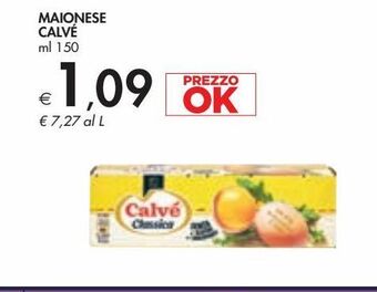 Bennet Maionese calvé ml 150 offerta
