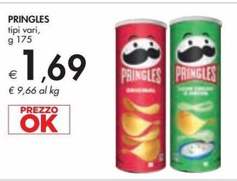Bennet Pringles tipi vari g 175 offerta