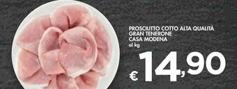 Bennet Prosciutto cotto alta qualità gran tenerone casa modena offerta