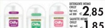 Bennet Detergente intimo chilly tipi vari ml 300 offerta