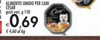 Bennet Alimento umido per cani cesar offerta