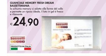 Bennet Guanciale memory fresh dream bassettimania offerta