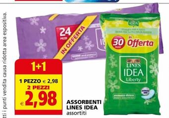 Assorbenti lines idea