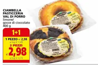 Il Gigante Ciambella pasticceria val di porro offerta