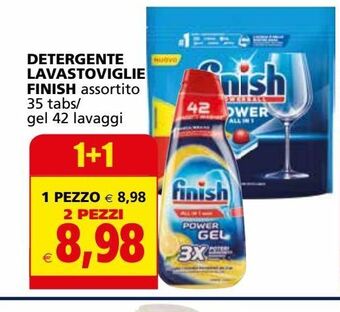 Il Gigante Detergente lavastoviglie finish offerta