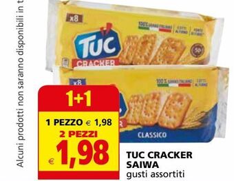 Il Gigante Tuc cracker saiwa offerta