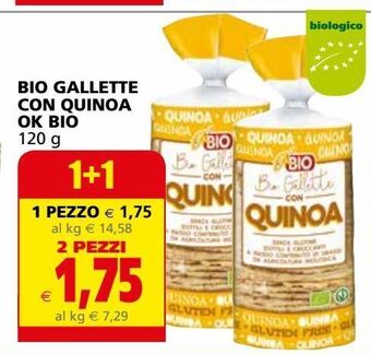 Bio gallette con quinoa ok bio