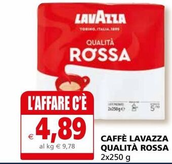 Il Gigante Caffè lavazza qualita rossa offerta