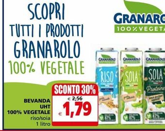 Il Gigante Bevanda uht 100% vegetale offerta
