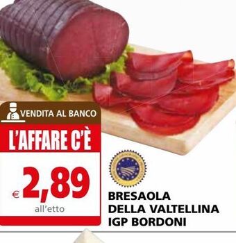 Il Gigante Bresaola della valtellina igp bordoni offerta