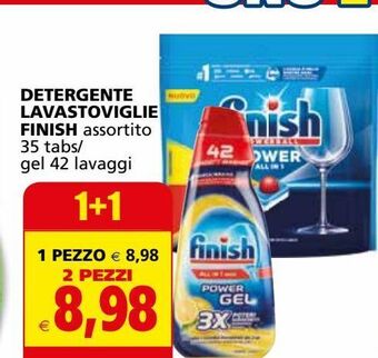 Il Gigante Detergente lavastoviglie finish offerta