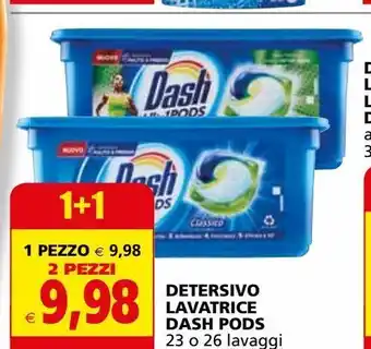 Il Gigante Detersivo lavatrice dash pods offerta