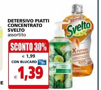 Il Gigante Detersivo piatti concentrato svelto offerta