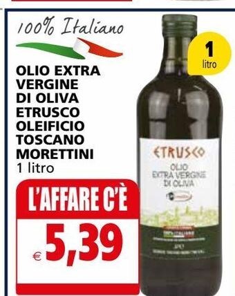 Il Gigante Olio extra vergine di oliva etrusco oleificio toscano morettini offerta