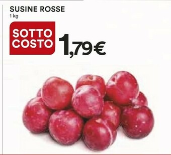 Coop Susine Rosse offerta