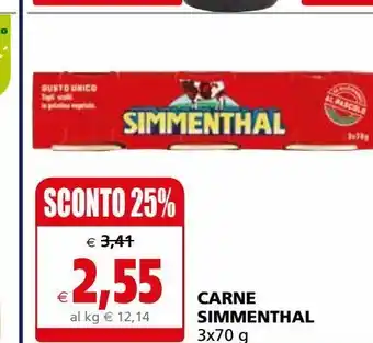 Il Gigante Carne simmenthal offerta