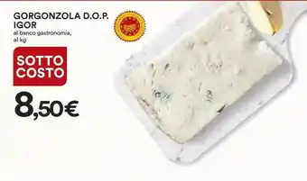 Coop Igor Orgonzola Dop offerta