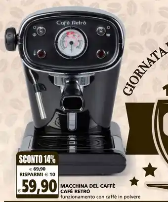 Macchina del caffè  caffe' retro