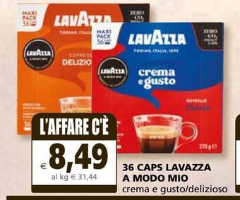 36 caps lavazza a modo mio