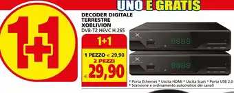 Il Gigante Decoder digitale terrestre xoblivon offerta