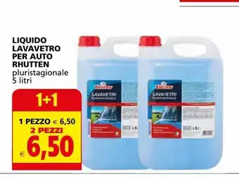 Il Gigante Liquido lavavetro per auto rhutten offerta