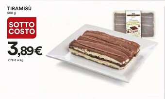Coop Tiramisu offerta