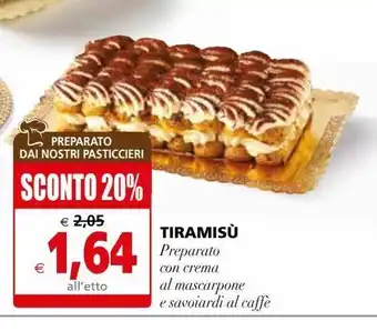 Il Gigante Tiramisù offerta