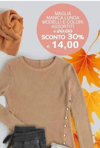 Il Gigante Maglia manica lunga offerta