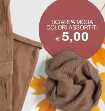 Il Gigante Sciarpa moda colori assortiti offerta