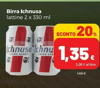 Coop Ichnusa Birra offerta