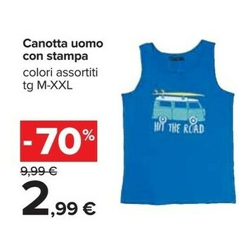 Canotta Uomo Con Stampa