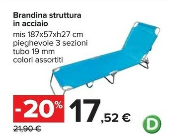 Brandina Struttura In Acciaio
