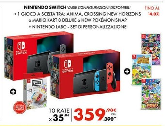 Gamestop Nintendo Switch offerta