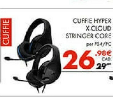 Cuffie offerta di Gamestop