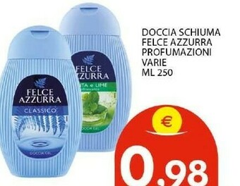 Vivo Supermercati Felce Azzurra Bagnoschiuma offerta