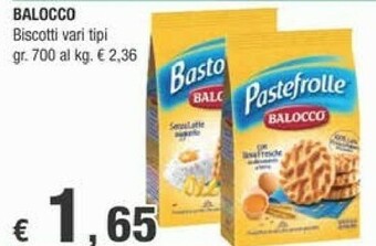 Crai Balocco Pastefrolle 700 G(ml) offerta