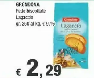 Crai Grondona Lagaccio Antica Genova 250 G(ml) offerta