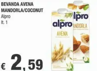 Crai Alpro Natural Con Mandorla offerta