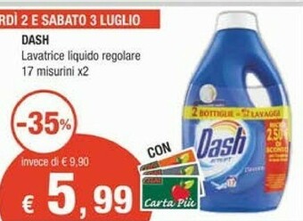 Crai Dash Lavatrice Liquido offerta