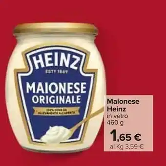 Carrefour Heinz Maionese offerta