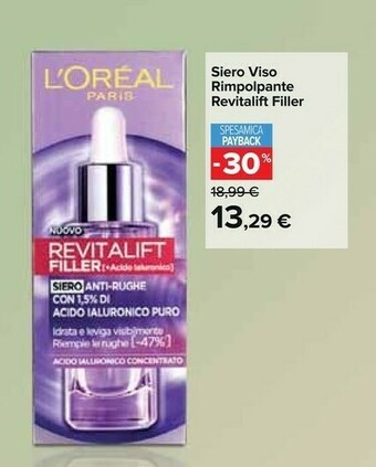 Carrefour L'Oreal Crema viso offerta