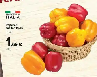 Carrefour Peperoni Gialli/ Rossi Sfusi offerta