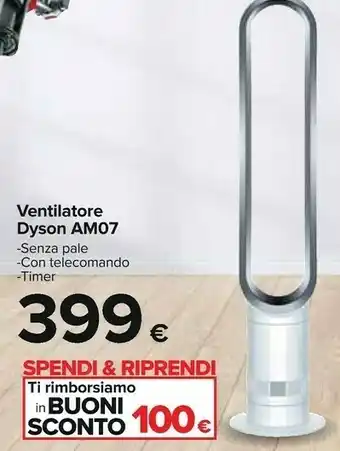 Carrefour Dyson Scopa elettrica offerta