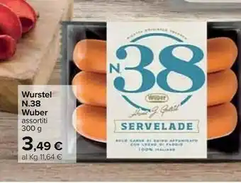 Carrefour Wuber Wurstel offerta