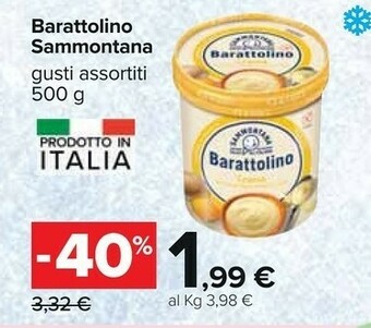 Carrefour Sammontana Barattolino Crema 500 G(ml) offerta