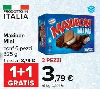 Carrefour Nestlè Maxibon 6 Mini 325 G(ml) offerta