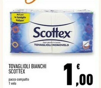 Conad Superstore Scottex Tovaglioli offerta
