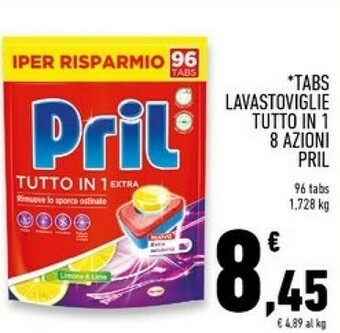 Conad Superstore Pril Detersivo lavastoviglie offerta