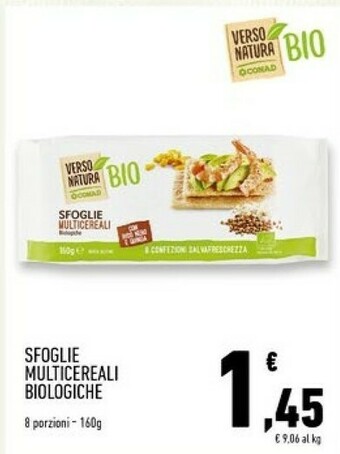 Conad Superstore Natura bio Pasta sfoglia offerta